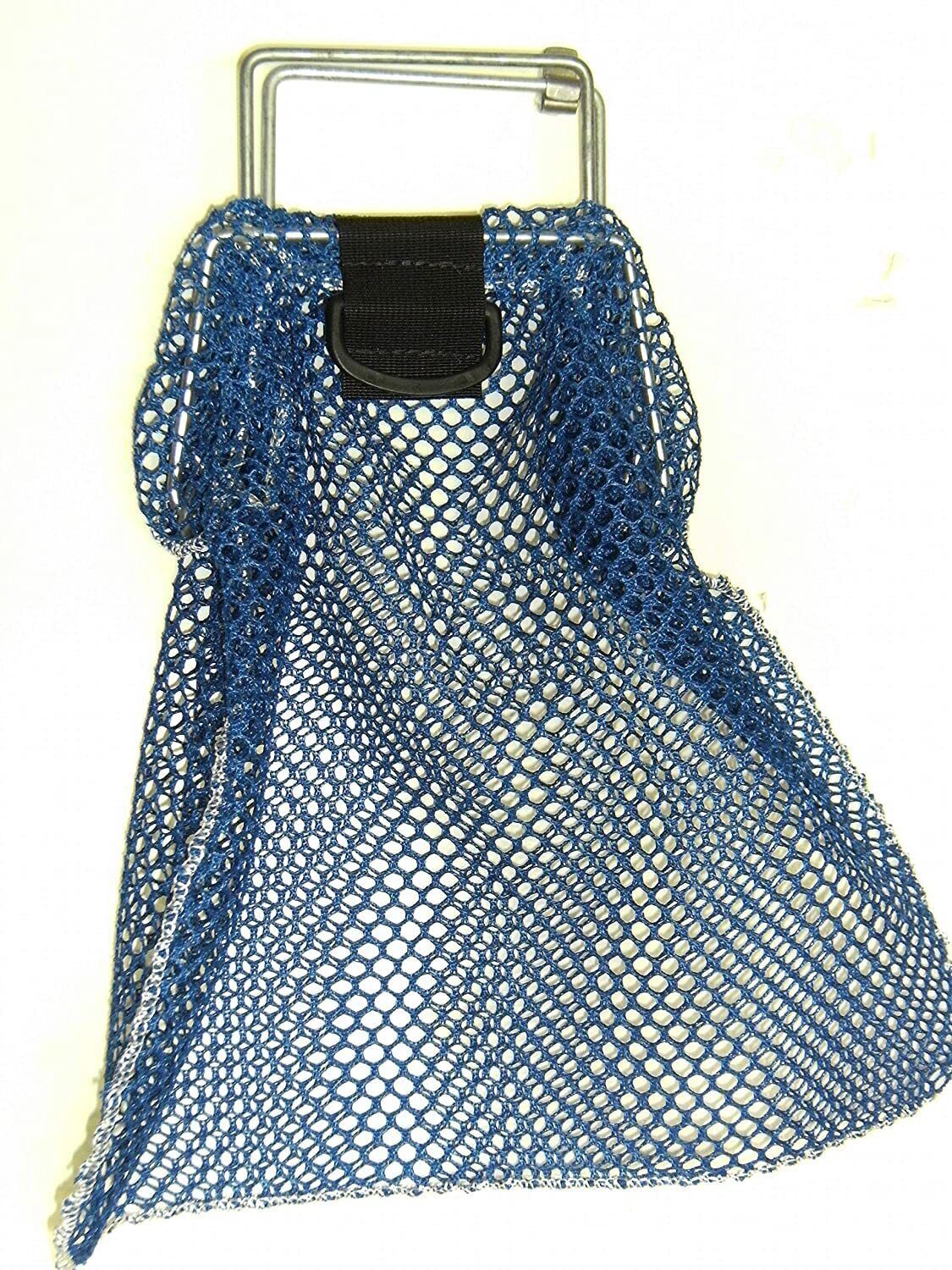 Wire Hoop Mesh Bag Large Blue LB3