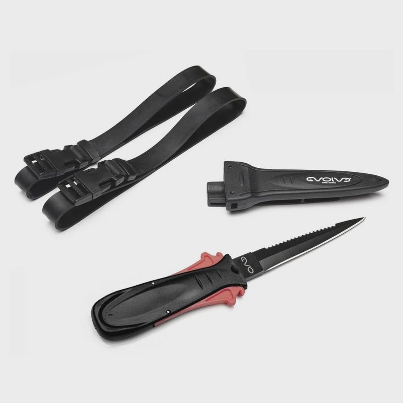 Evolve EVO Stealth Dive Knife RED