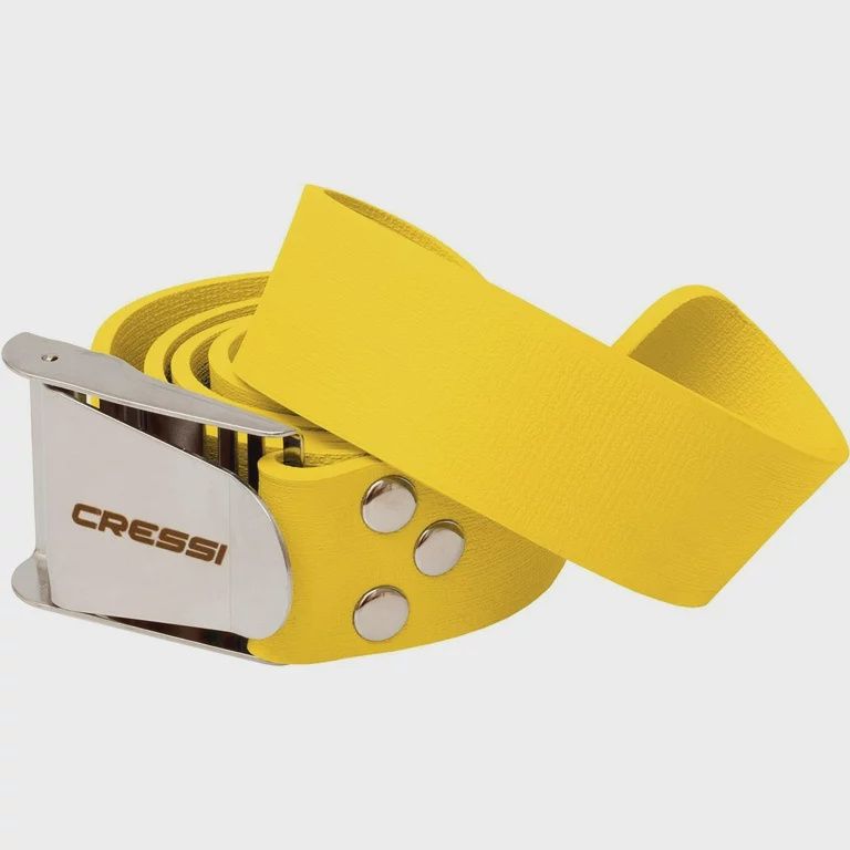 Cressi METAL BUCKLE Belt YELLOW