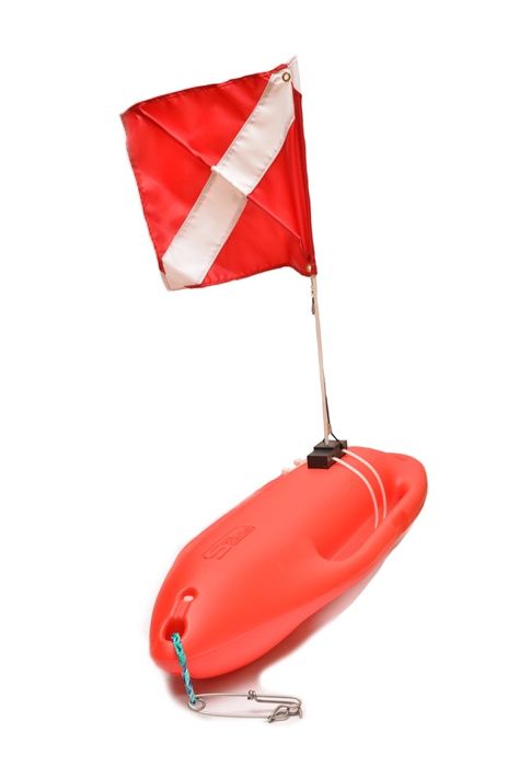 Sea Sports Complete Lifeguard Float/Bouy w/ Dive Flag and Counter Weight