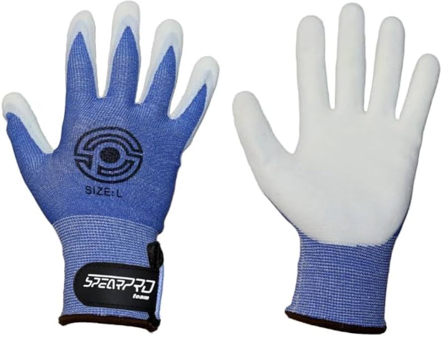 Spear Pro Gloves BLUE TUNA MED SPG02RR