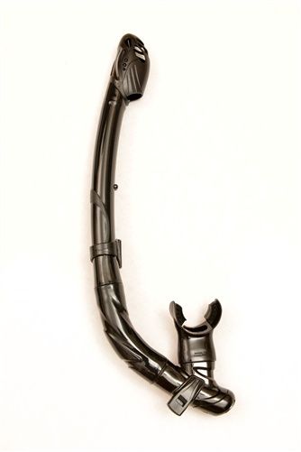 Sea Sports Semi-Dry Snorkel with whistle 1328-02 black