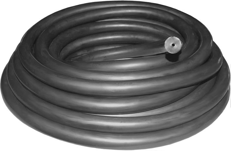 16mm BLACK Rubber Per Foot