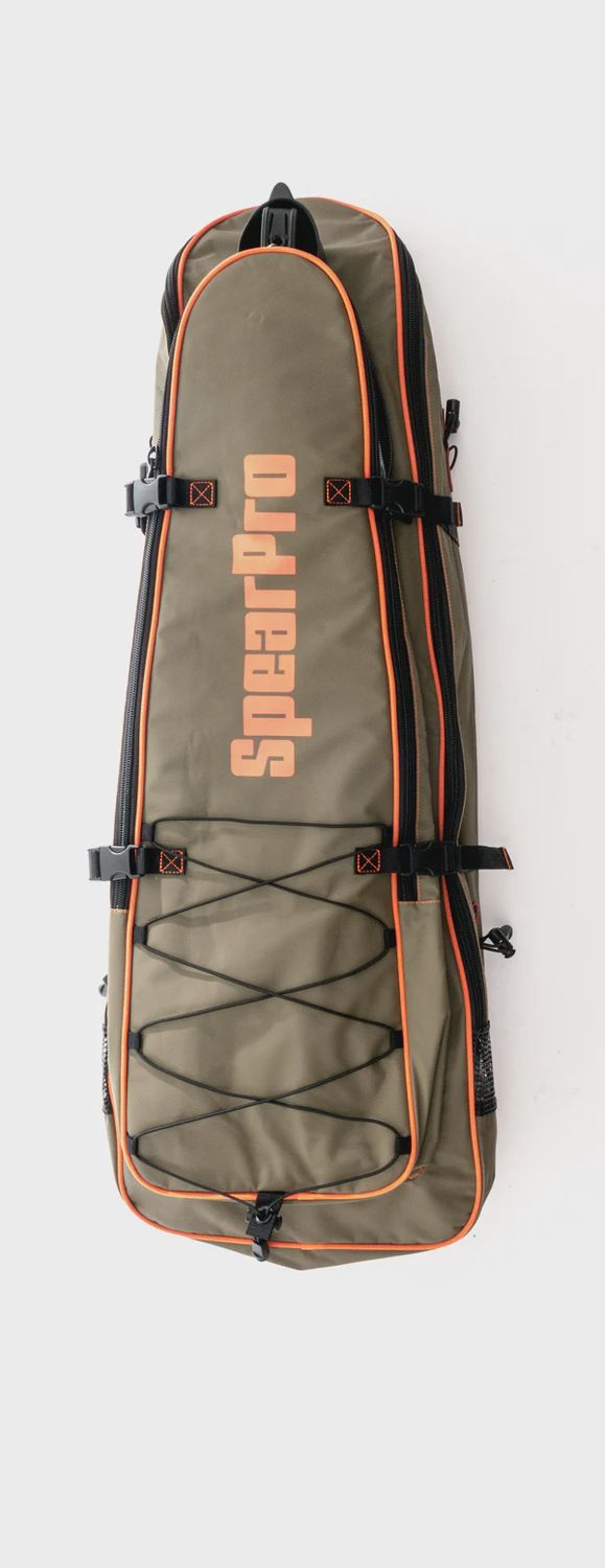 Spear Pro DELUXE FIN BAG GREEN SPB9004G