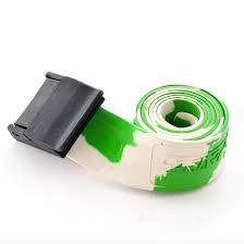 Spear Pro SAFETY Buckle WHITE GREEN SPB001WGB