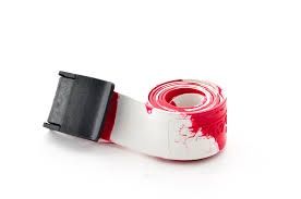 Spear Pro SAFETY Buckle WHITE RED SPB001WR