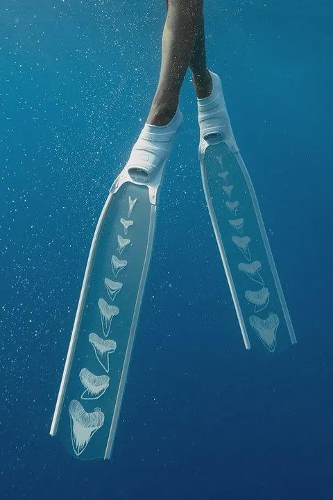 Penetrator SHARKTOOTH Blades WHITE RAILS SOFTS