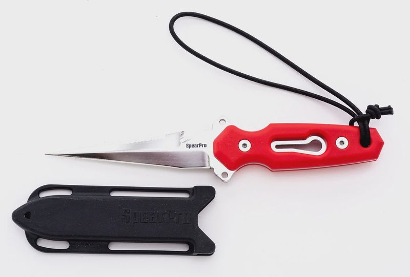 Spear Pro RANGER Knife 4.5&quot; RED SPK137
