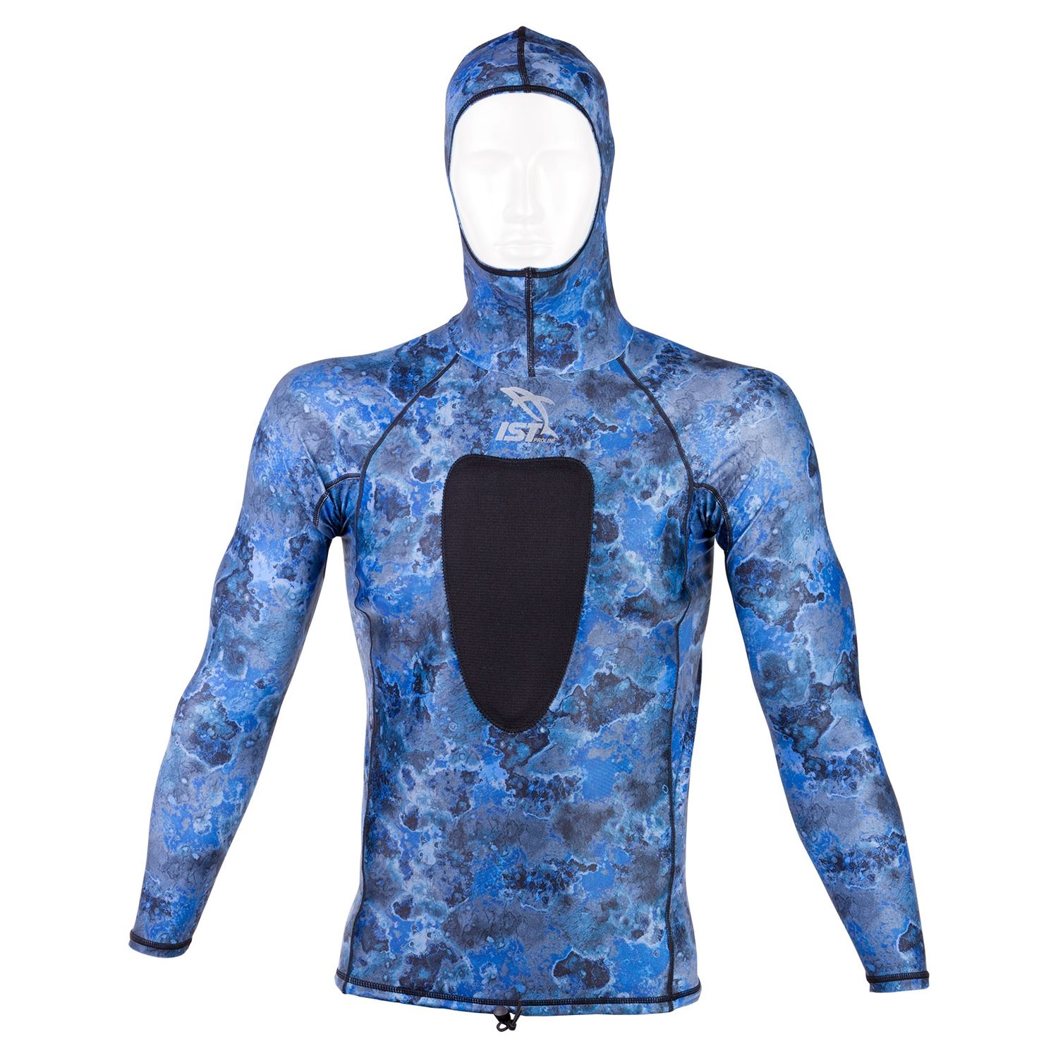 IST BLUE Rash Guard MED