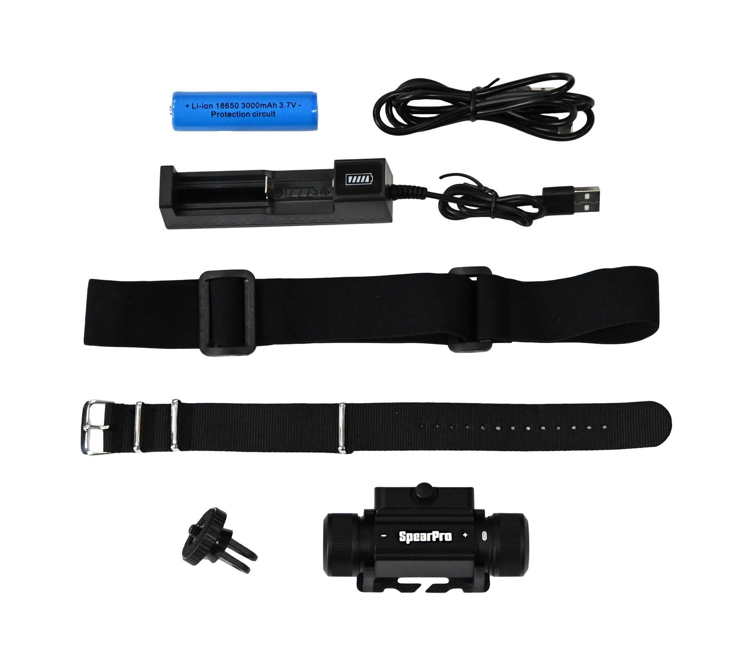 SPEARPRO PROVO RED HEADLAMP DIVE LIGHT SPDL06