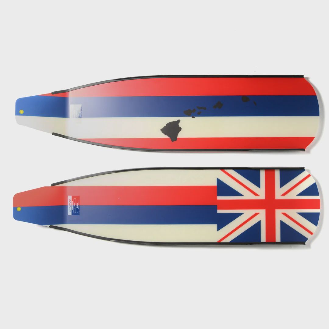 Penetrator HAWAIIAN FLAG Blades SOFTS Black Rails