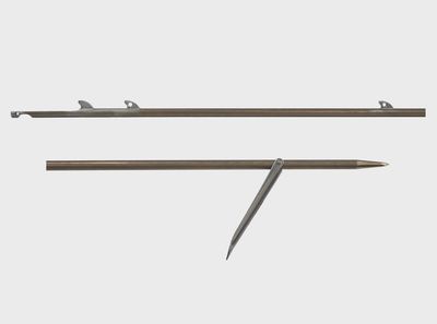 SPEAR PRO EVO EURO 6.75MM SINGLE FLOPPER SHAFT 3 SHARKFINS
