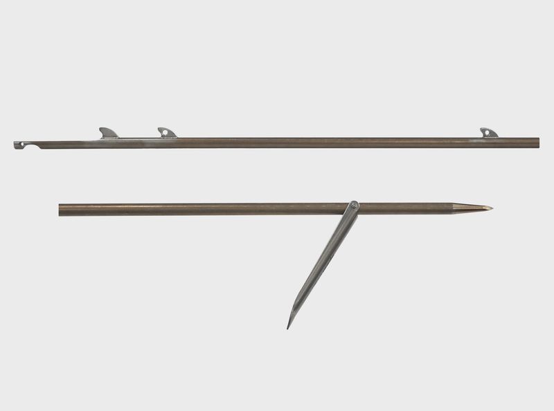 SPEAR PRO EVO EURO 7.00MM SINGLE FLOPPER SHAFT 3 SHARKFINS