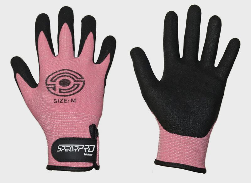 SPEAR PRO DYNEEMA GLOVES - TUNA (VELCRO STRAPS) PINK