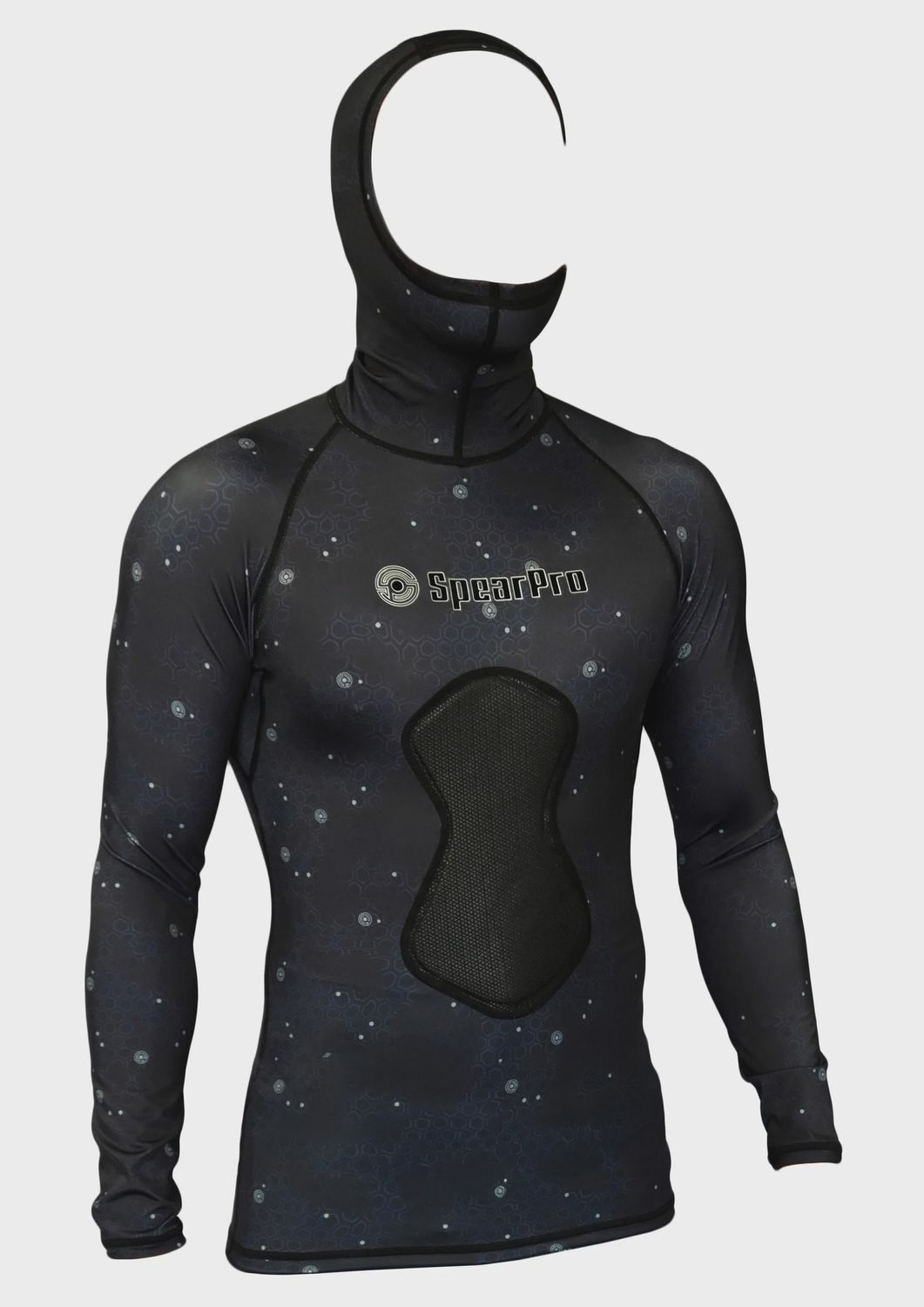 SPEAR PRO CABRILLA RASHGUARD TOP WITH HOOD