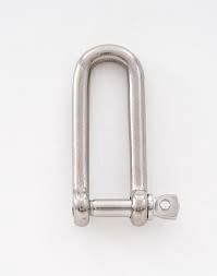 SPEARPRO 316 MARINE STAINLESS STEEL LONG D SHACKLE