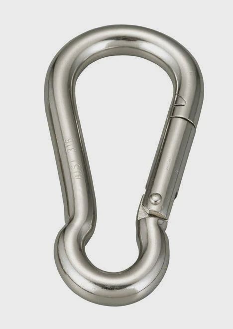 SPEAR PRO STAINLESS STEEL CARABINER