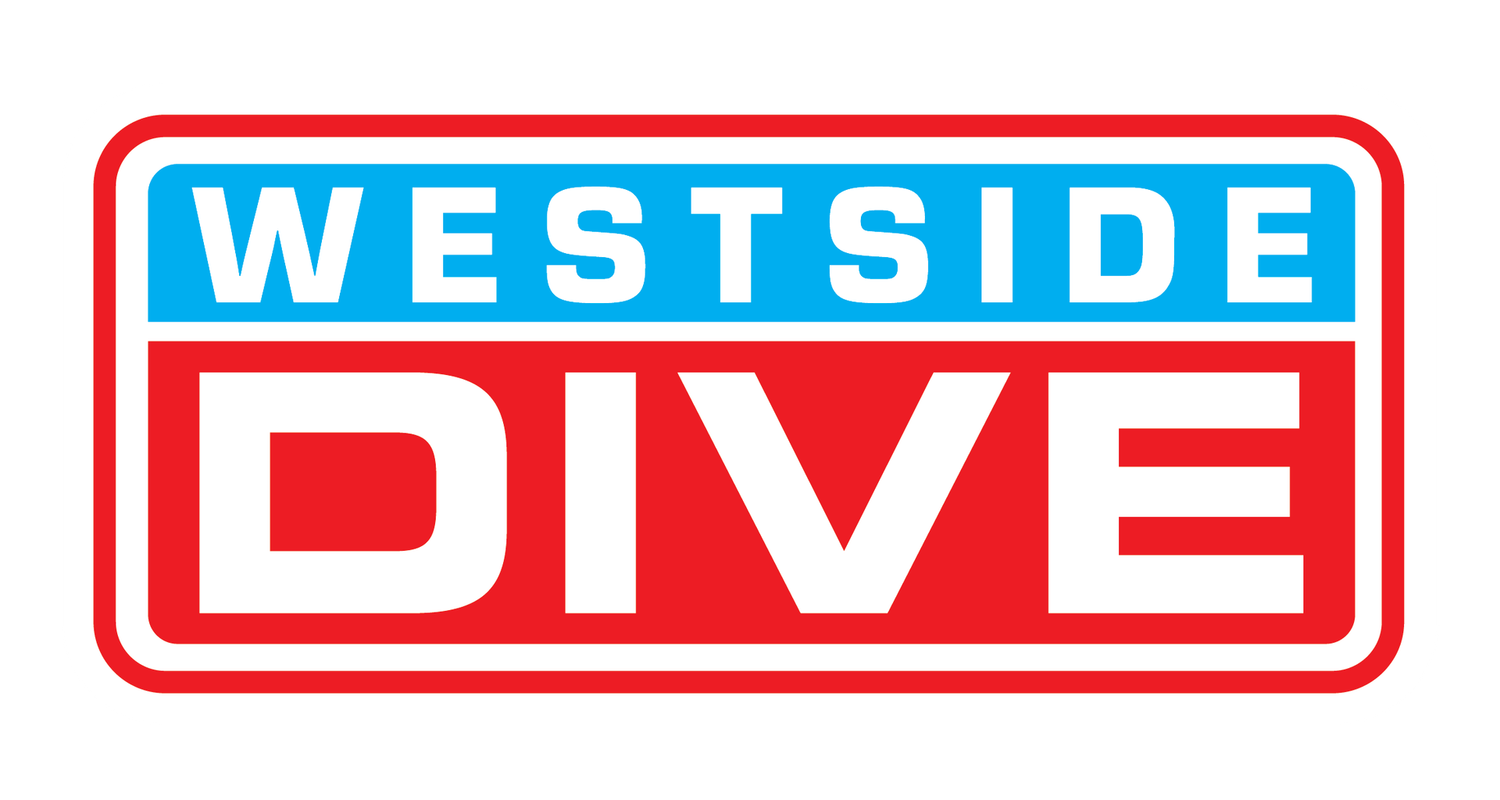 Westside Dive RECTANGLE Sticker