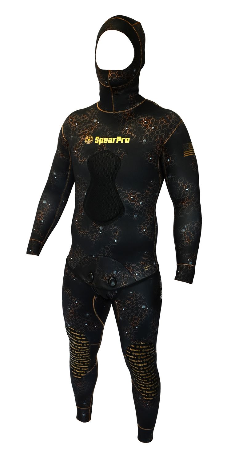 SPEARPRO GOLDEN CABRILLA MENS WETSUIT - 2MM TITANIUM LINED