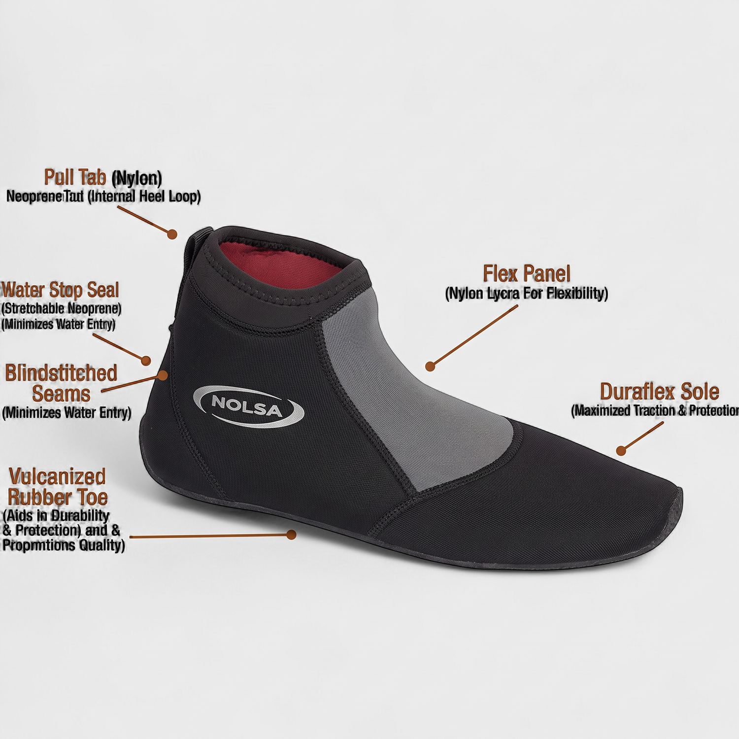 Argos 2mm SHORTY Bootie XL AX-STS2MM-XL