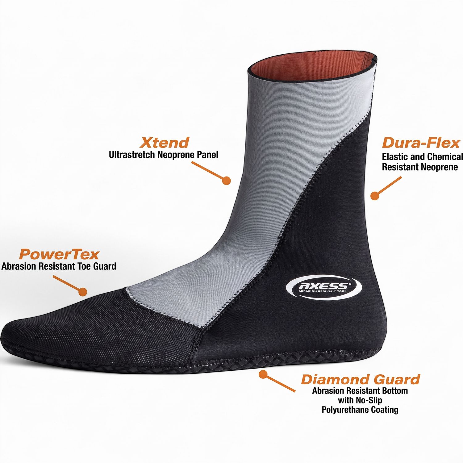 Argos 4mm FULL Bootie SM AX-ST4MM-SM