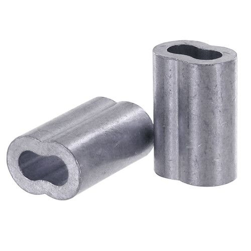 1.6mm Double Hole Crimp Sleeve | Spearfishing Band Connector