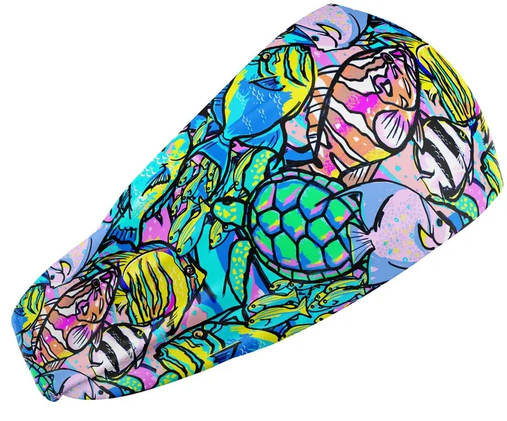 Space Fish Army Eco-Friendly Diving Headband