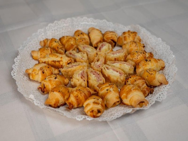 Fantasia di polpettine di verdure calzoncini ripieni di spinaci e ricotta - 50 pz