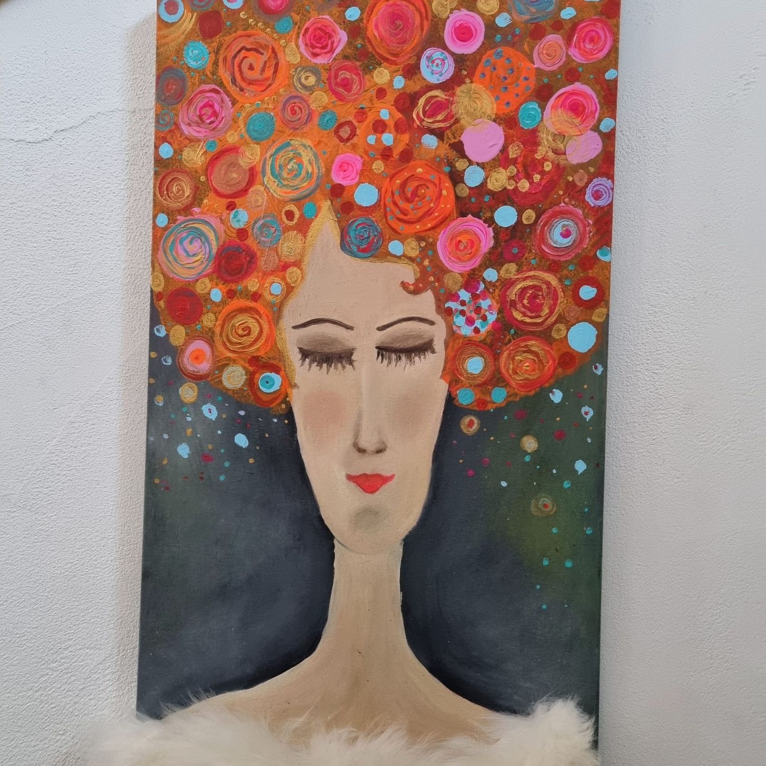 La femme aux bigoudis