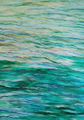 „Restless turquoise"