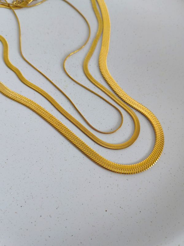 HERRINGBONE NECKLACE