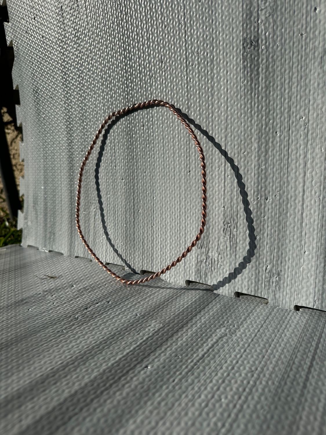 🌟Lost Cubit Copper Tensor Ring Necklace