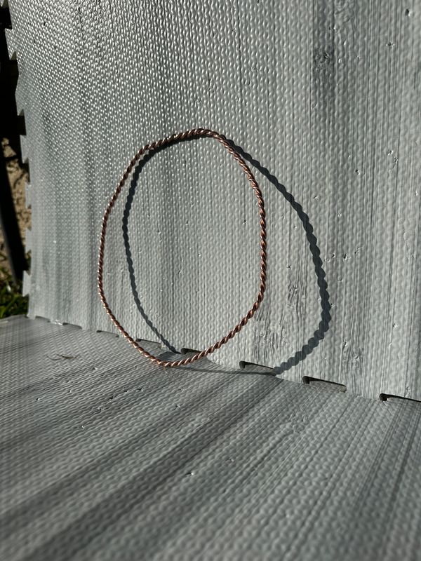 🌟Lost Cubit Copper Tensor Ring Necklace