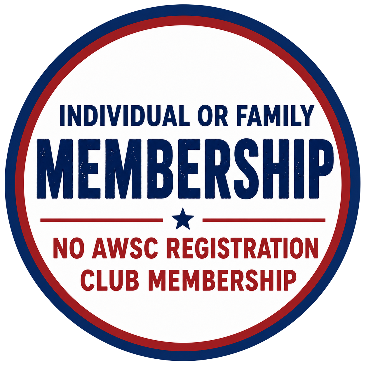Individual or Family Membership (without AWSC)