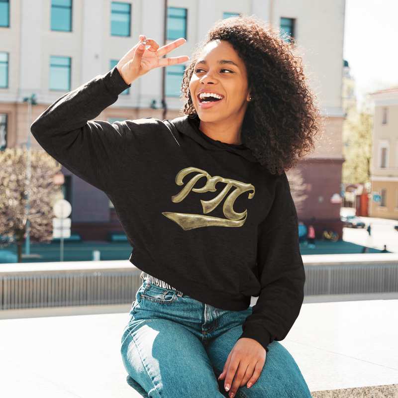 PTC 3D Puff Ladies Hoodie