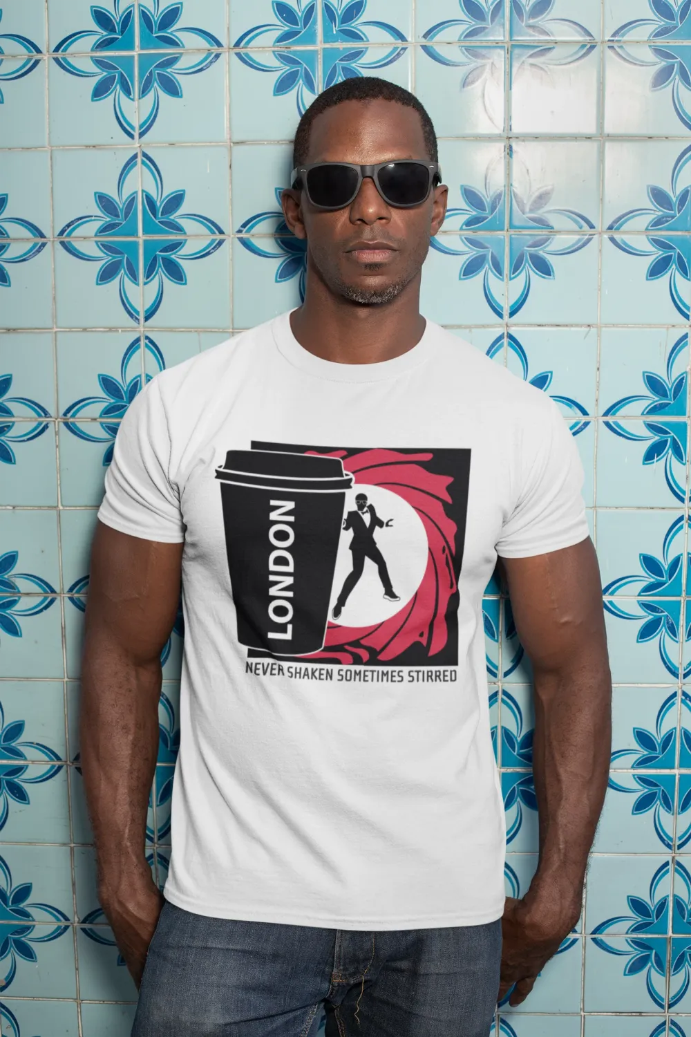 arGee - Never Shaken, Sometimes Stirred Tee