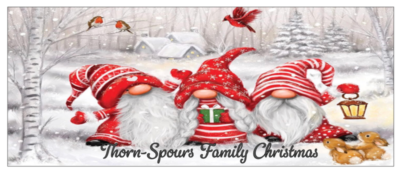Merry Christmas Family Name Mug