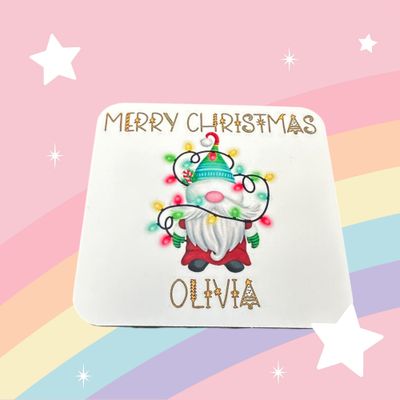 Christmas Coaster (MDF)