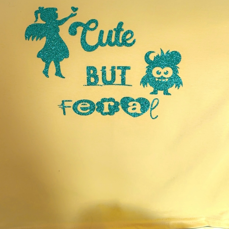 Kids Cute but Feral T Shirt