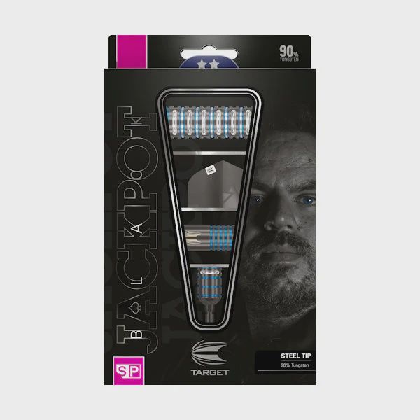 Adrian Lewis Black Swiss Point Steel Tip Darts