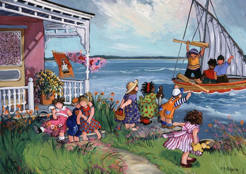 1000pc Paquin-At The Cottage