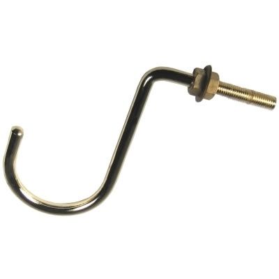 Hook Brass Bolt Thru Frame