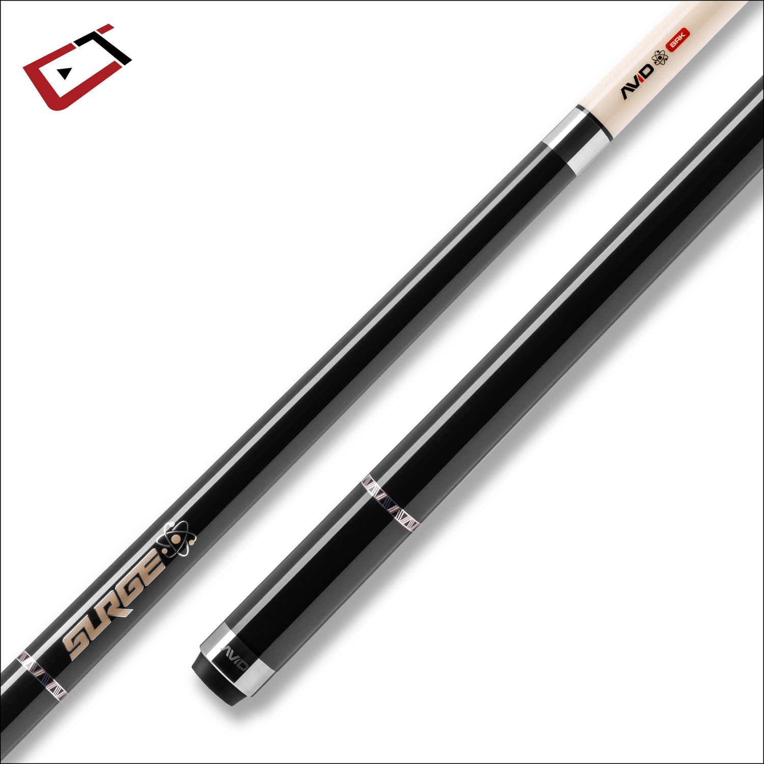 Surge Break Cue Black/Gold