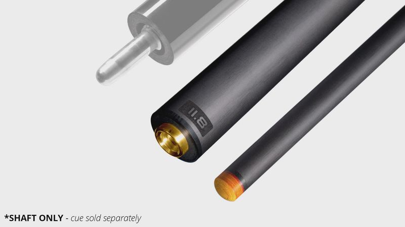 Predator Revo Shaft 11.8 Black Vault Plate Uniloc