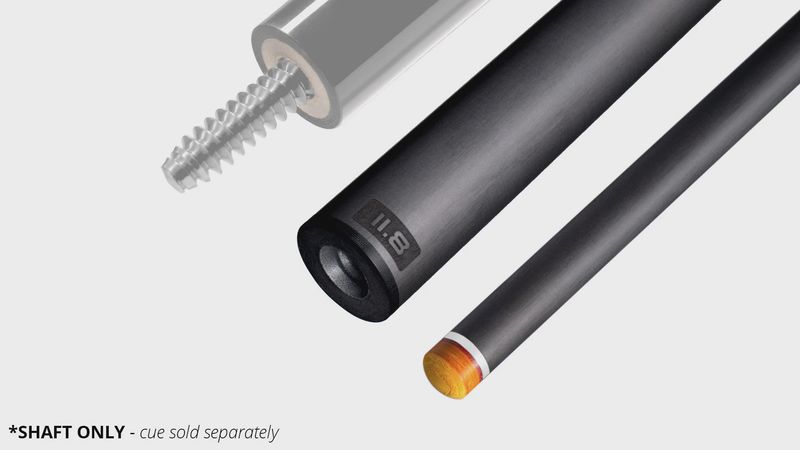 Predator Revo Shaft 11.8 White Vault Plate 3/8x10