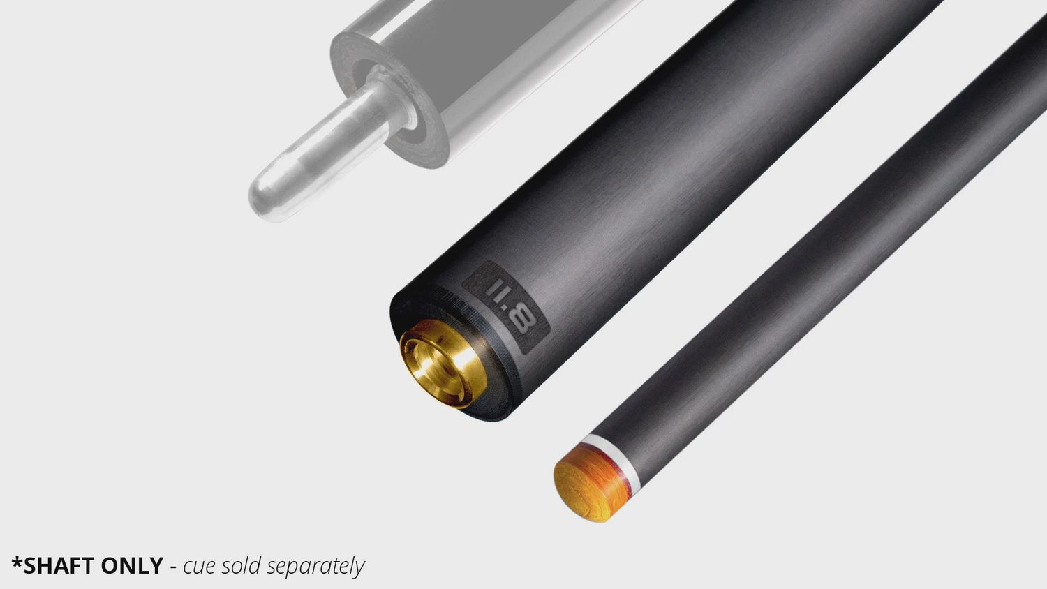 Predator Revo Shaft 11.8 White Vault Plate uniloc Predator Revo Shaft 11.8 White Vault Plate uniloc