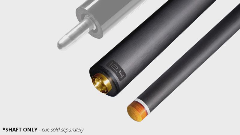 Predator Revo Shaft 12.4 White Vault Plate Uniloc