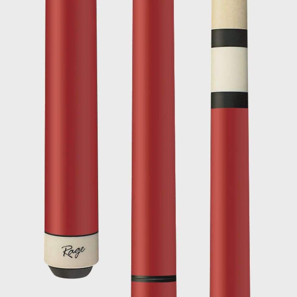 Rage Heavy 25oz Break/Jump Cue Matte Red