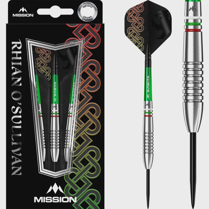 Mission Rhian O'Sullivan Steel Tip Darts 23gm