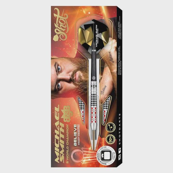 Shot Believe Steel Tip Darts